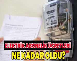 Elektrik Abonelik Ücretleri Ne Kadar Oldu?