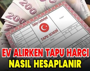 Ev Alırken Tapu Harçı Nasıl Hesaplanır?