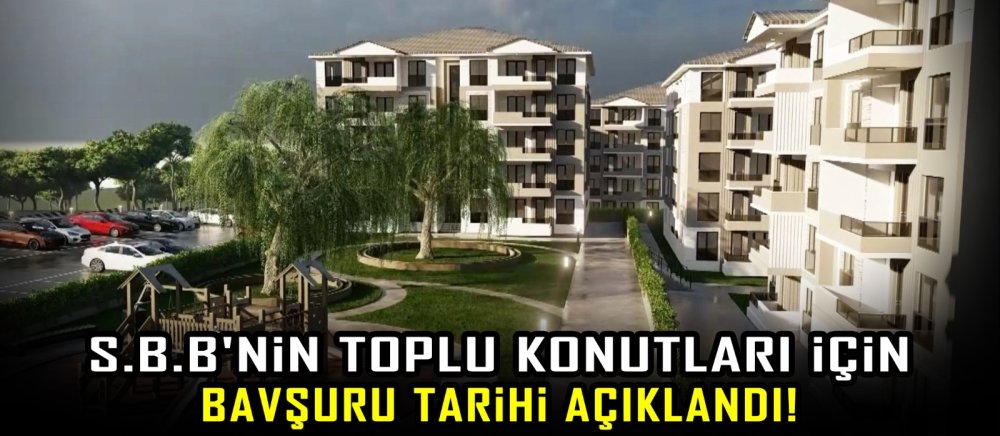 Sakarya Büyükşehir Belediyesi'nin yapacağı toplu konutlar için başvuru tarihi açıklandı!