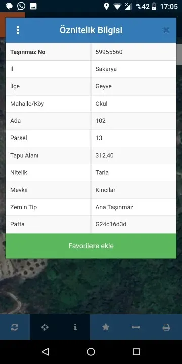 AVCI EMLAK'TAN GEYVE OKUL MAHALLESİ'NDE KONTEYNER İÇİN İDEAL YOL-SU 312 m2 GÜNEY CEPHE MANZARALI