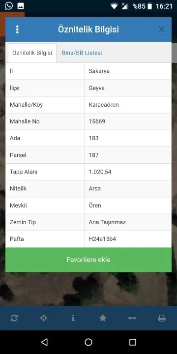 AVCI EMLAK'TAN GEYVE KARACAÖREN KÖYÜNDE 1020 m2 % 40 İMARLI MANZARALI HESAPLI ARSA