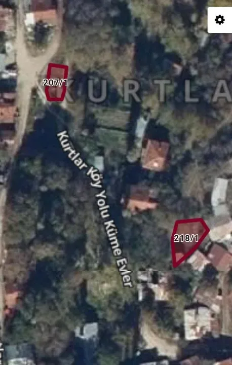 MUDURNU - KURTLAR KÖYÜNDE SATILIK 2 ADET ARSA