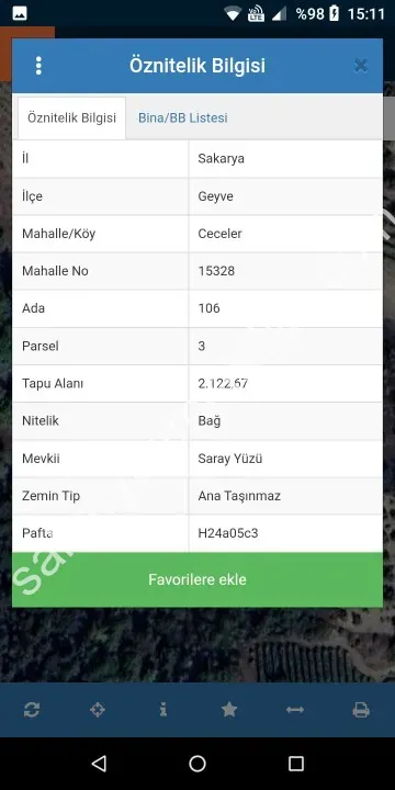 Ceceler Köyünde, (Merkeze 8 km.) 2122 m² - Hesaplı, Panoramik Manzaralı, Ulaşımı Kolay, Ceviz, Kiraz, Zeytin Dikili Bahçe