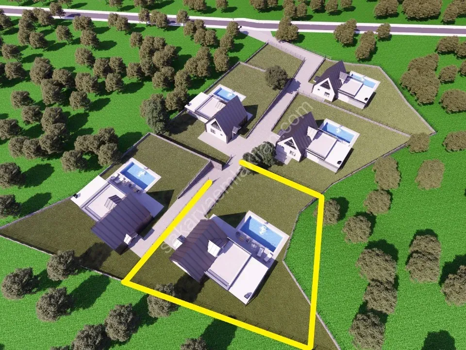 İNŞAAT RUHSATI HAZIR ! 828 m² İMARLI MANZARALI İLÇEYE YAKIN ARSA