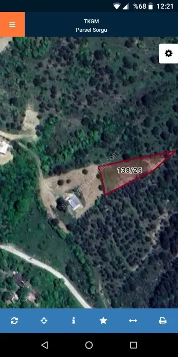 GEYVE KÖPRÜBAŞI MAHALLESİNDE 1127 m² MANZARALI TİNY HOUSE VE PREFABRİK İÇİN KONUMDA