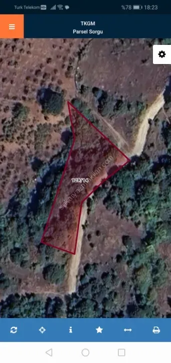 GEYVE AKINCI DEREKÖY’DE 1114 m² YOLA CEPHELİ HOBİ BAHÇELİK FIRSAT ARAZİ