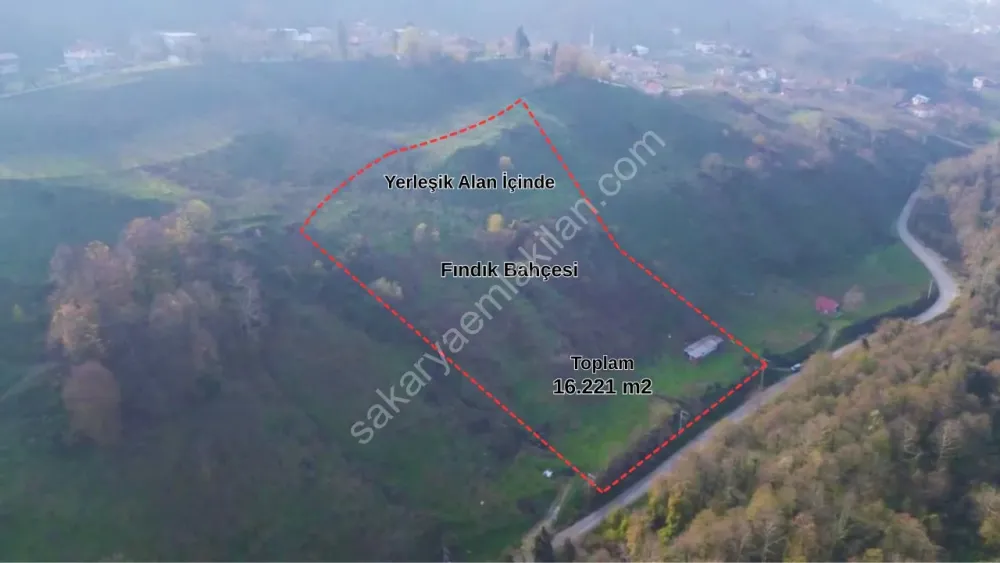 TAŞBURUN'DA 11.221 m2 SATILIK KISMİ İMARLI ARSA AKYAZI