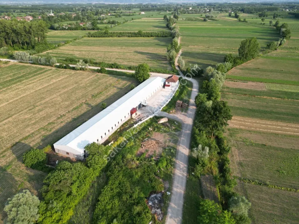 ESKİBEDİL / AKYAZI ÜRETİM TESİSİ KİRALIK 1.600 m2 ÇEVRE YOLUNA 800mt MESAFEDE