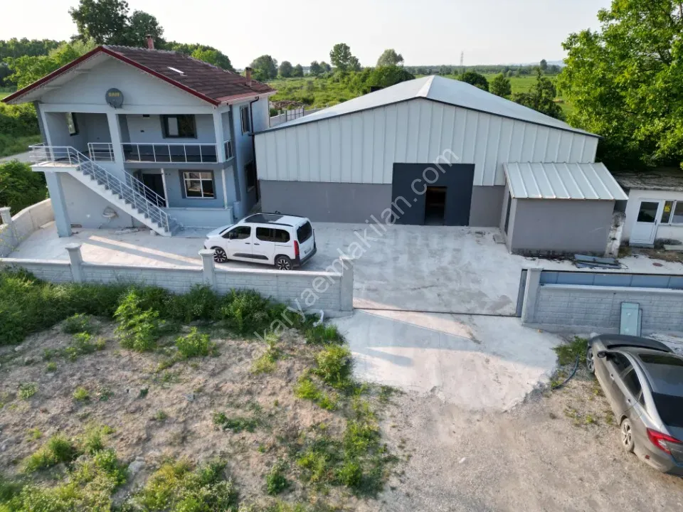 ESKİBEDİL / AKYAZI ÜRETİM TESİSİ KİRALIK 1.600 m2 ÇEVRE YOLUNA 800mt MESAFEDE