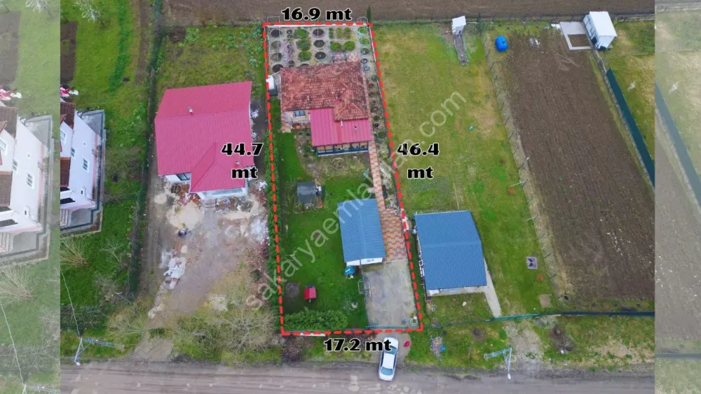 GÜNDOĞAN/ALTINDERE 767 m2 ARSA-120m2 MÜSTAKİL EV SATILIK