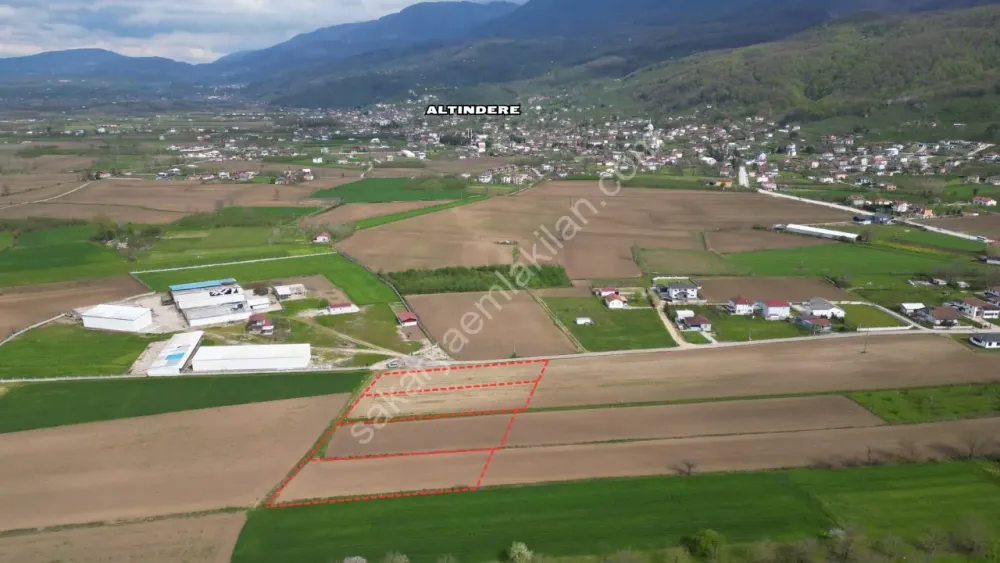 ALTINDERE/GÜNDOĞAN 1.167 m2 İMARLI ARSA SATILIK / AKYAZI