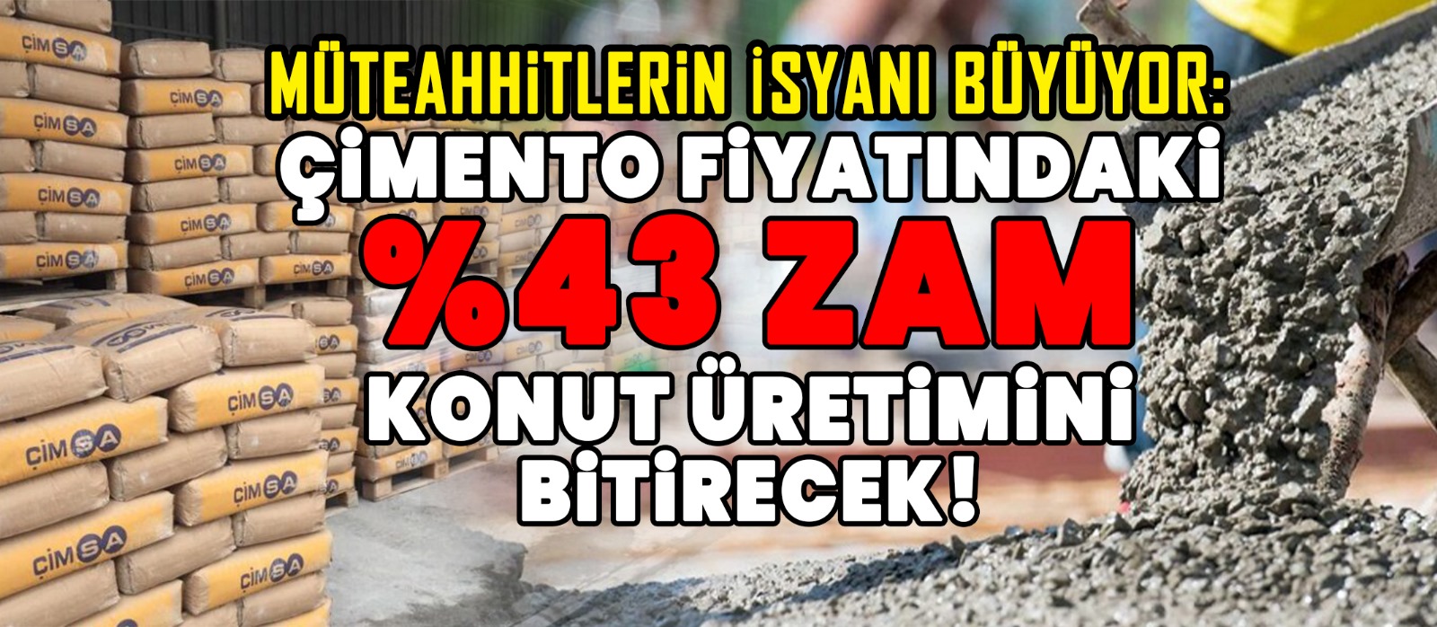 Müteahhitlerin İsyanı Büyüyor: 